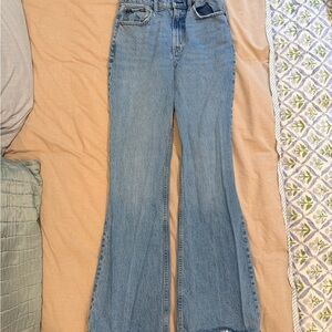 Abercrombie & Fitch Light Blue Flare Jeans
